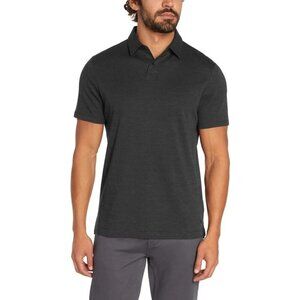 NEW Banana Republic Men's M Luxe Touch Performance Polo Shirt Gray G1800